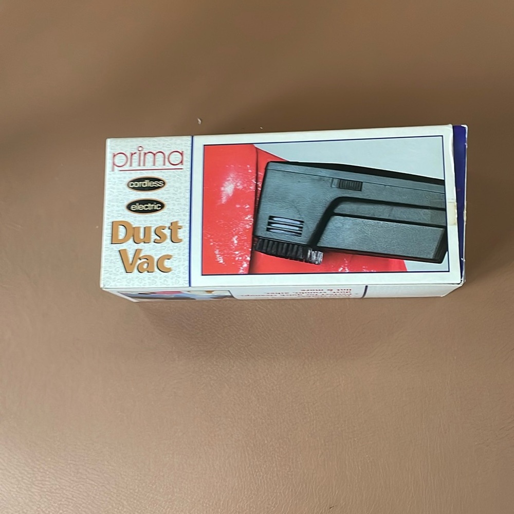 Prima Cordless Electric Dust Vac